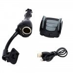 Wholesale Dual USB Car Charger Car Mount Holder HD12 (Black)